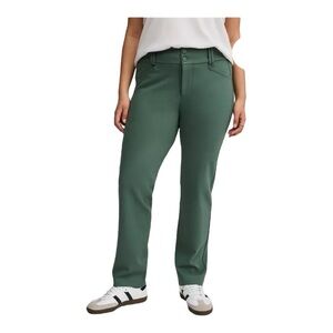 Torrid Luxe Ponte Trousers Dark Green Women’s Size 18S Work Pants